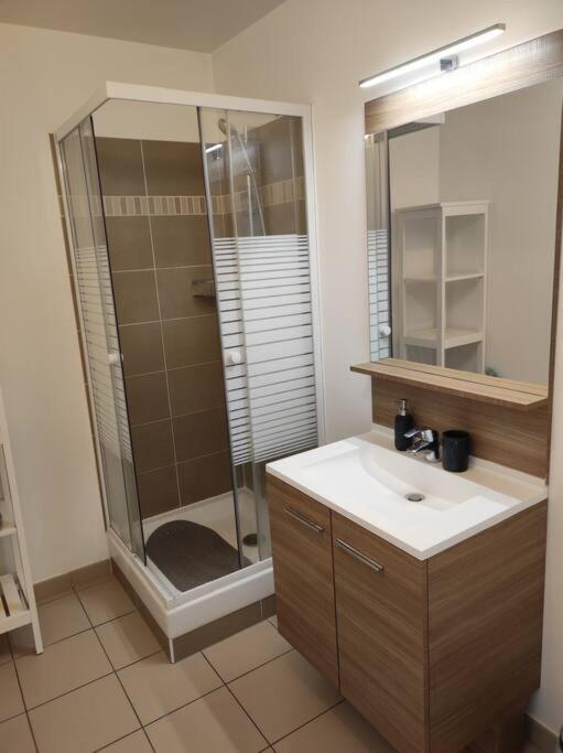 Charmant Appartement Proche Paris オーボンヌ エクステリア 写真
